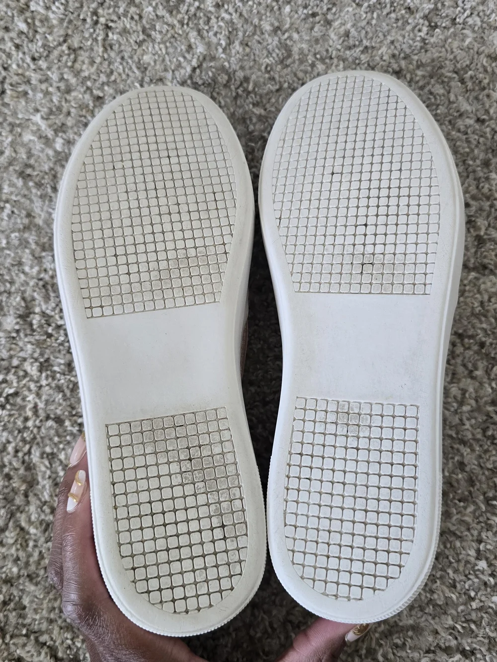 Steve Madden Women's Pink Knit Slip-On Flat Round Toe Solid Casual US 9